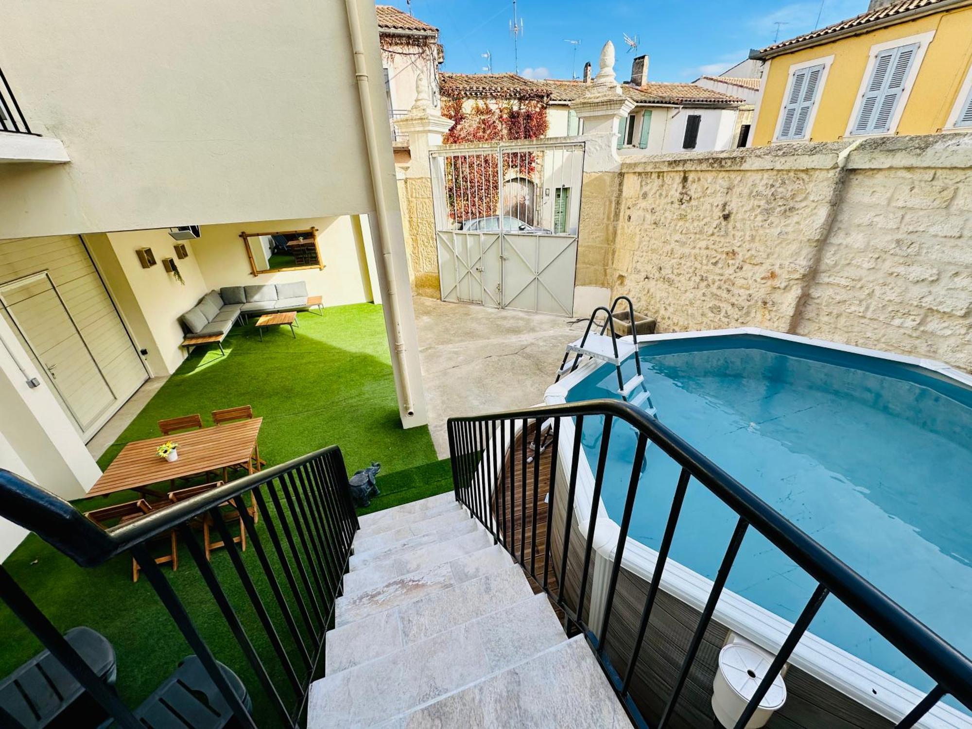 Les Appartements Du Mas - Rose Marie Aigues-Mortes Esterno foto