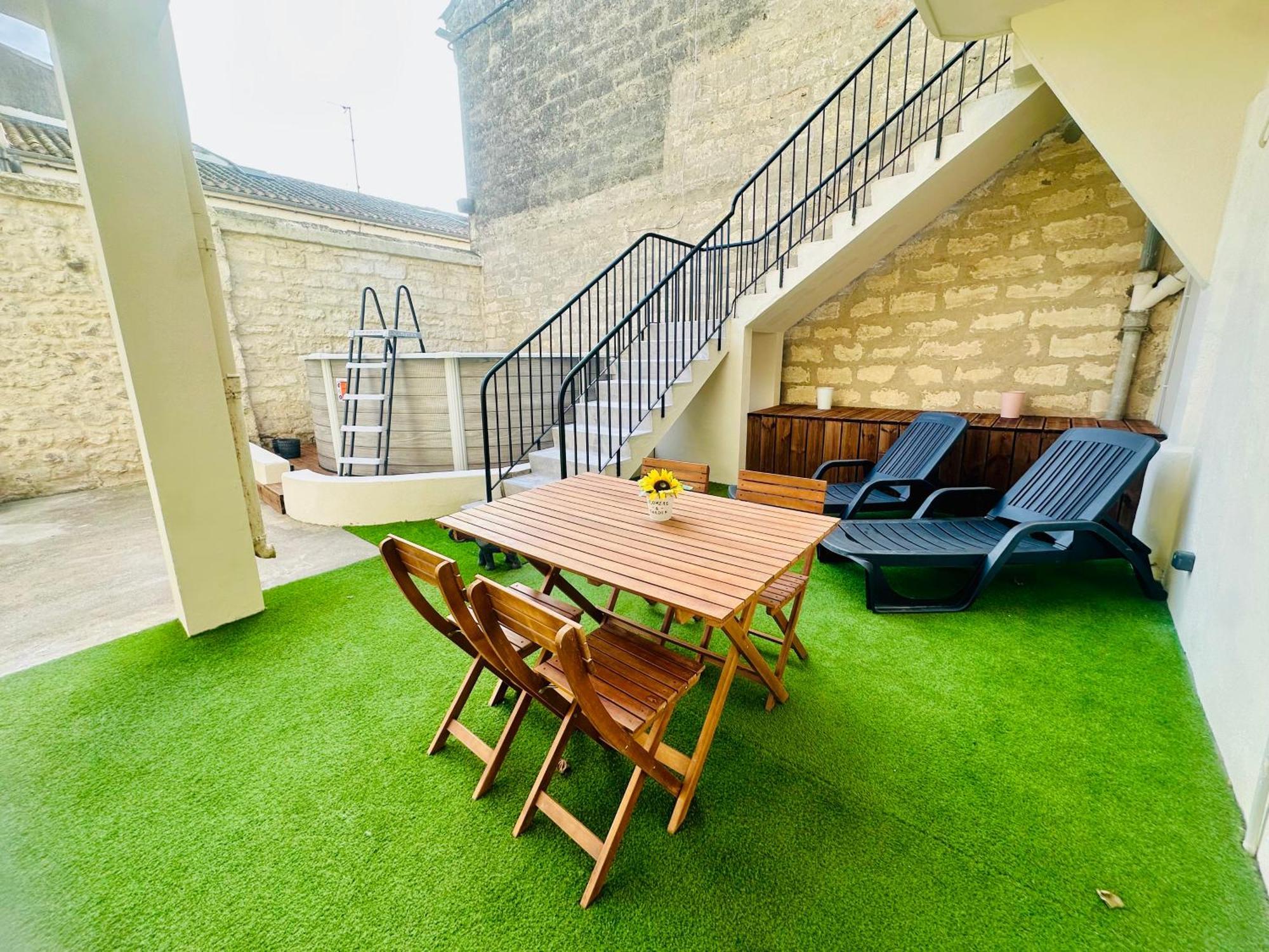 Les Appartements Du Mas - Rose Marie Aigues-Mortes Esterno foto