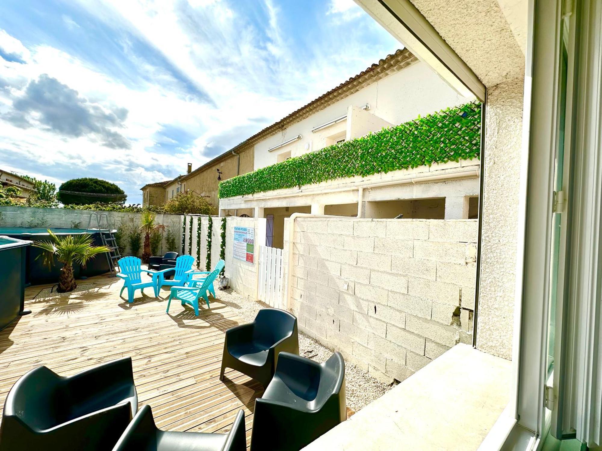 Les Appartements Du Mas - Rose Marie Aigues-Mortes Esterno foto